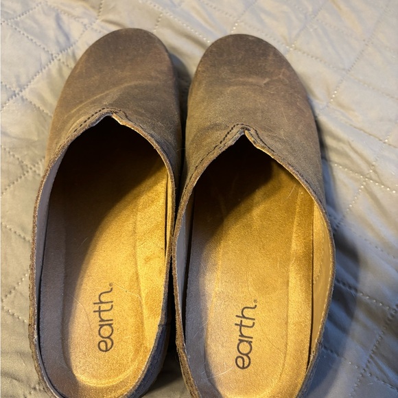 Earth Brown Slip-On Clogs - Picture 3 of 5